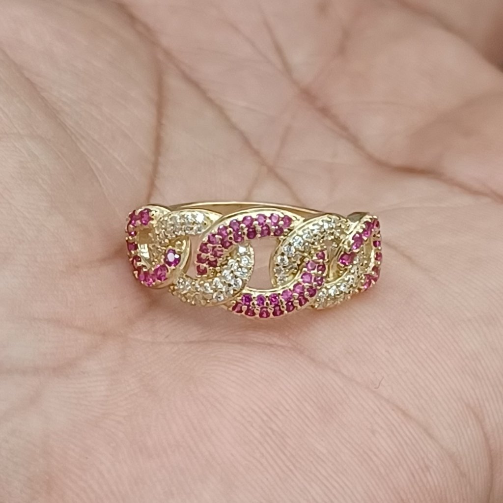 10kt Solid Gold Ring For Women Suze 8